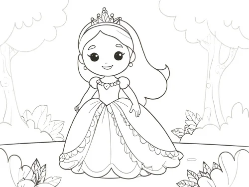 Thumbnail ausmalbilder prinzessin kostenlos ausdrucken