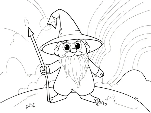 Thumbnail Zauberer Cartoon malen