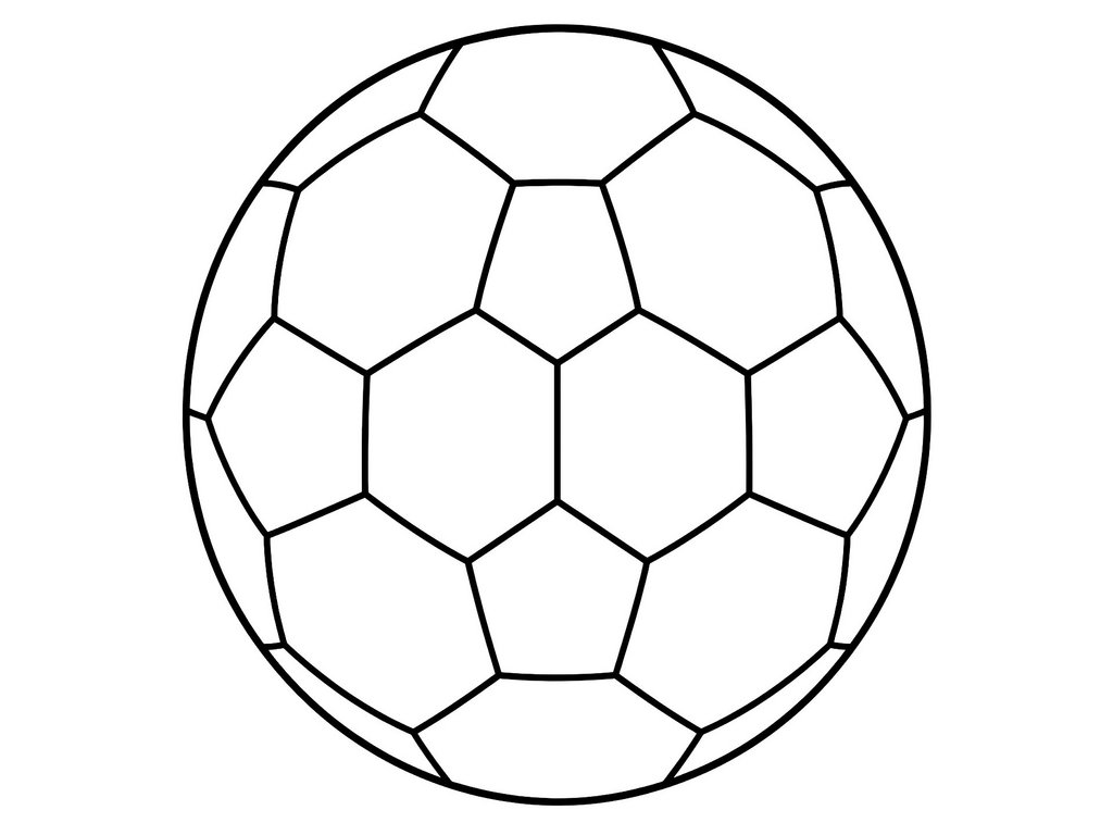 Ausmalbild Sport Fussball