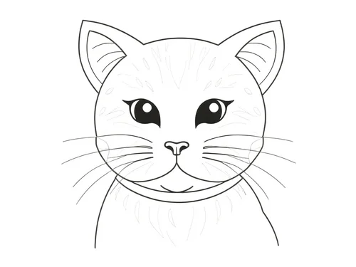 Thumbnail Katzenbilder zum Ausmalen und Ausdrucken