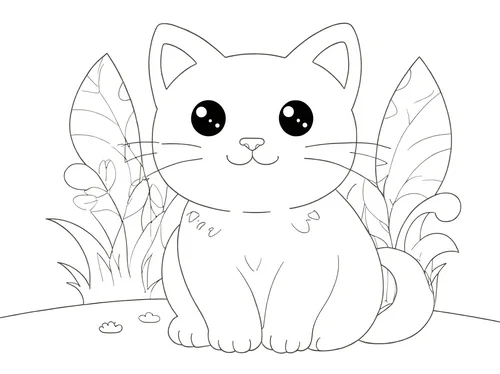 Thumbnail Katzen zum Ausmalen