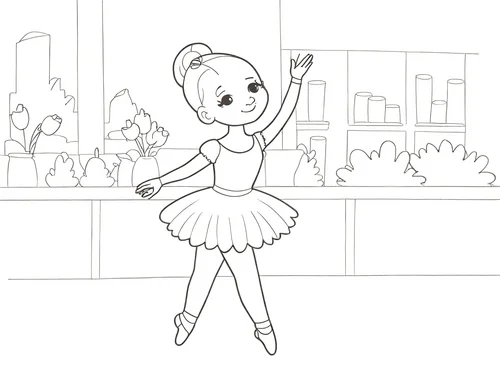 Thumbnail ausmalbilder ballerina kostenlos zum ausdrucken