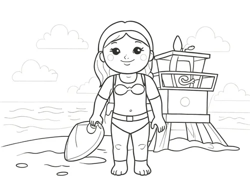 Thumbnail ausmalbild rettungsschwimmer