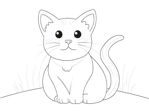 Thumbnail Ausmal Katze